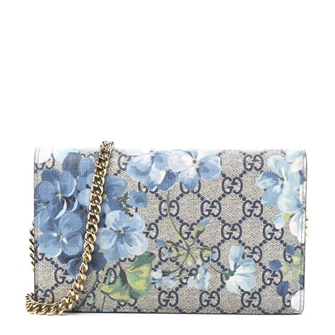 gucci blooms wallet blue|Gucci outlet wallet price.